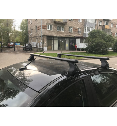 Багажник Атлант на Hyundai SOLARIS 2010— Арт. 7001+11002+7013 в Тюмени