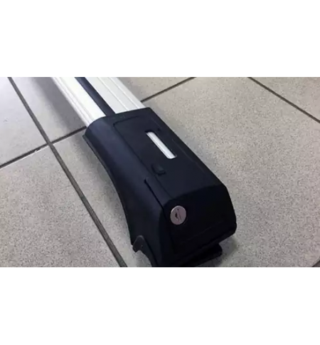 Багажник на рейлинги JAC M1 Tourmaline V1 серый в Тюмени