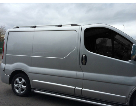 Рейлинги OMSA Line на Opel VIVARO II короткая база 2001—2015 Арт. 6121885 в Тюмени