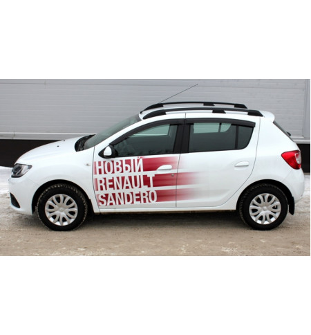 Рейлинги АПС на Renault SANDERO 2014— Арт. 0226-11 в Тюмени