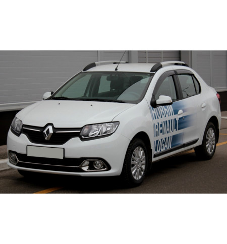 Рейлинги АПС на Renault LOGAN 2015— Арт. 0225-23 в Тюмени